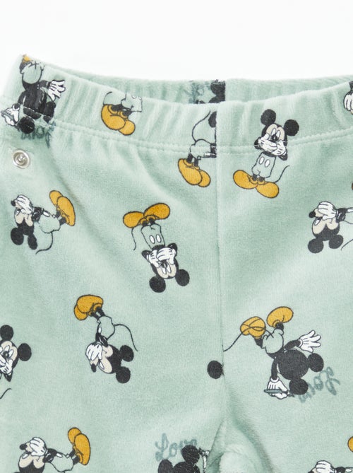 Conjunto de pijama de terciopelo 'Disney' top + pantalón - 2 piezas - Kiabi