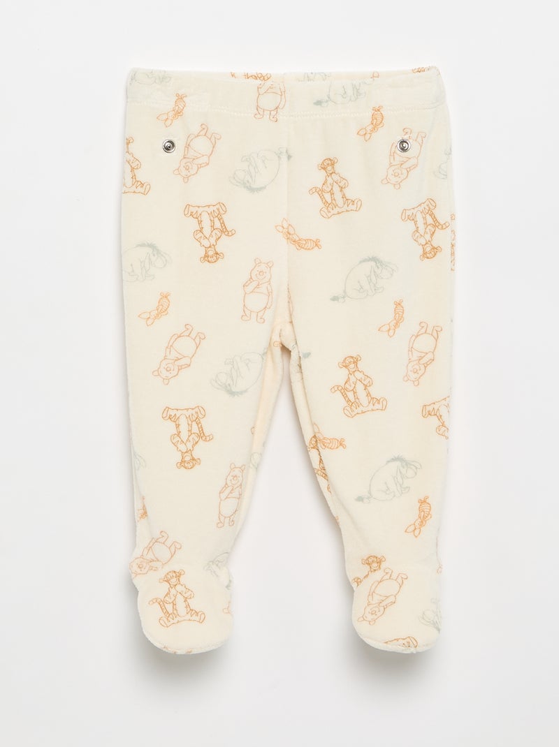 Conjunto de pijama de terciopelo 'Mickey Mouse' - 2 piezas Marron - Kiabi