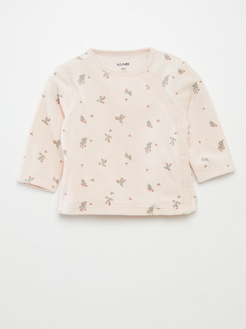 Conjunto de pijama de terciopelo ROSA - Kiabi
