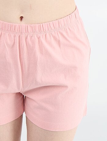 Conjunto de pijama 'Diddle' de pantalón corto + camiseta de tirantes - 2 piezas