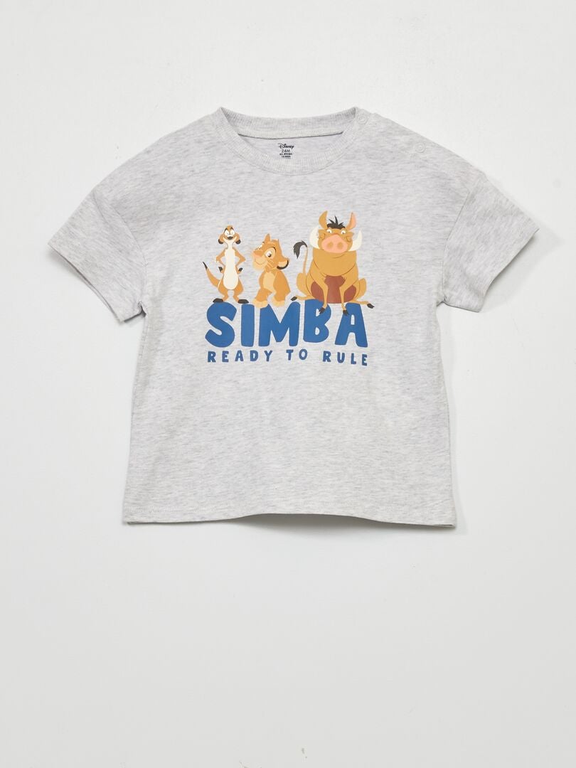 Conjunto de pijama 'Disney' - 2 piezas GRIS - Kiabi
