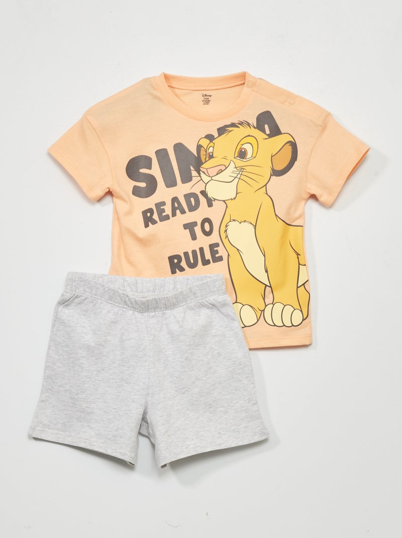 Conjunto de pijama 'Disney' - 2 piezas simba - Kiabi