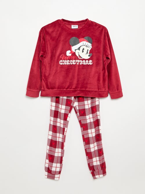 Conjunto de pijama "Disney" "Frozen" de terciopelo - Kiabi