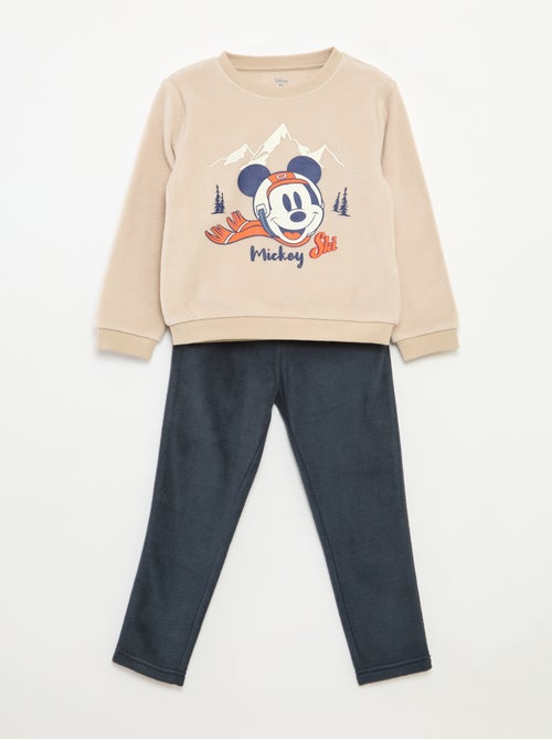 Conjunto de pijama 'Disney' 'Mickey' en polar - Kiabi