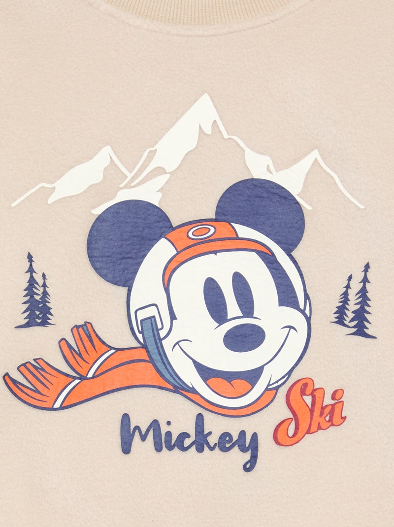 Conjunto de pijama 'Disney' 'Mickey' en polar Beige - Kiabi