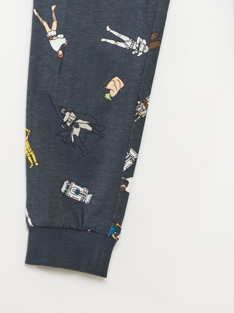 Conjunto de pijama 'Disney' 'Star Wars' en punto de algodón Gris - Kiabi