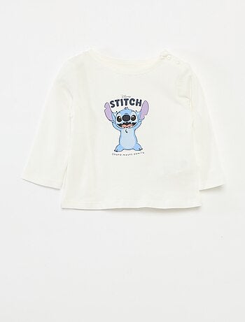 Conjunto de pijama 'Disney' 'Stitch' chaqueta + camiseta + pantalón de chándal