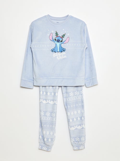 Conjunto de pijama 'Disney' 'Stitch' en polar - Kiabi