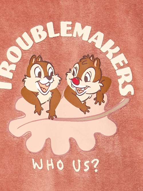 Conjunto de pijama 'Disney' 'Tic y Tac' de algodón - Kiabi