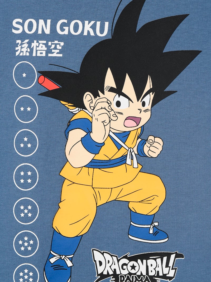 Conjunto de pijama 'Dragon Ball' de algodón Azul - Kiabi