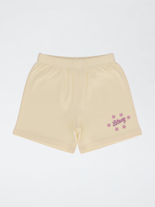 Conjunto de pijama estampado 'Bluey' de algodón - Kiabi Conjunto de pijama estampado 'Bluey' de algodón - Kiabi