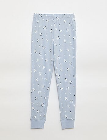 Conjunto de pijama estampado camiseta + pantalón - 2 piezas