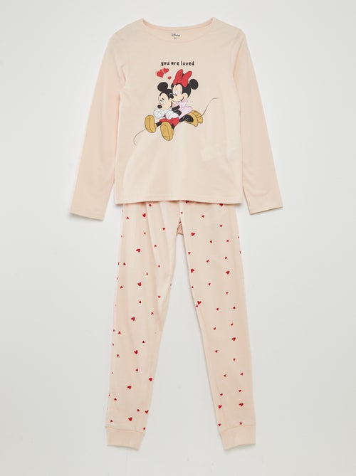 Conjunto de pijama estampado 'Minnie & Mickey' 'Disney' - 2 piezas - Kiabi