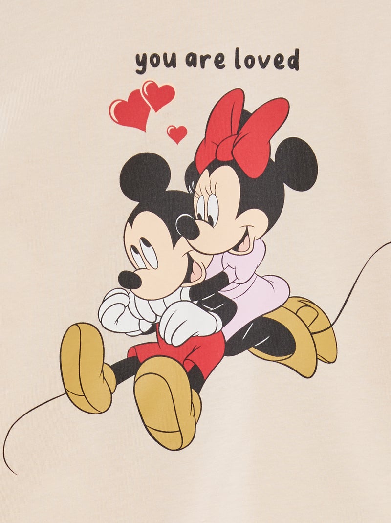 Conjunto de pijama estampado 'Minnie & Mickey' 'Disney' - 2 piezas ROSA - Kiabi