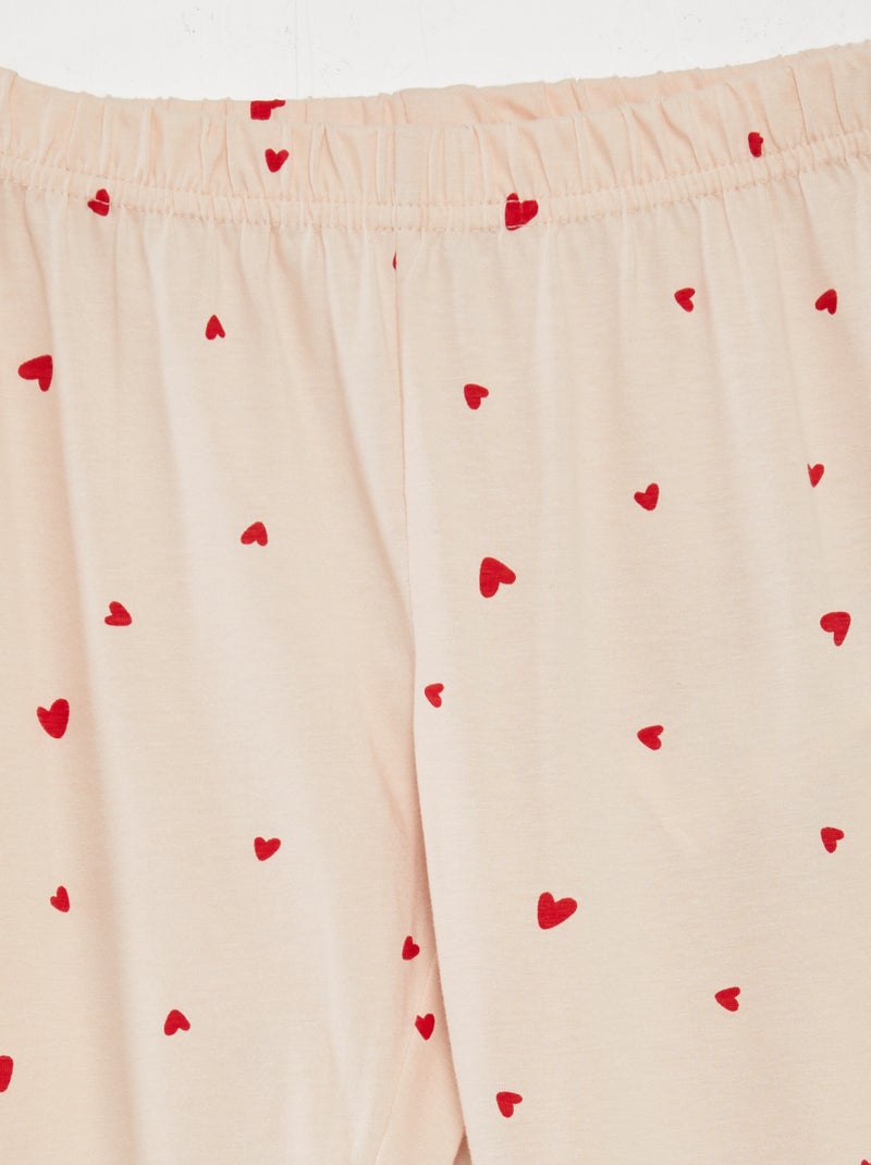 Conjunto de pijama estampado 'Minnie & Mickey' 'Disney' - 2 piezas ROSA - Kiabi