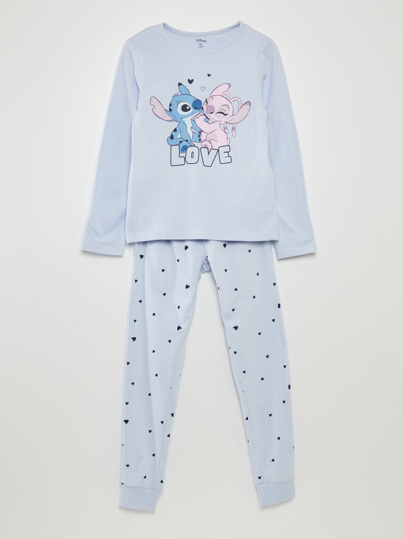 Conjunto de pijama estampado 'Stitch' 'Disney' - 2 piezas AZUL - Kiabi