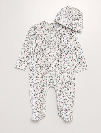Conjunto de pijama + gorro - 2 piezas