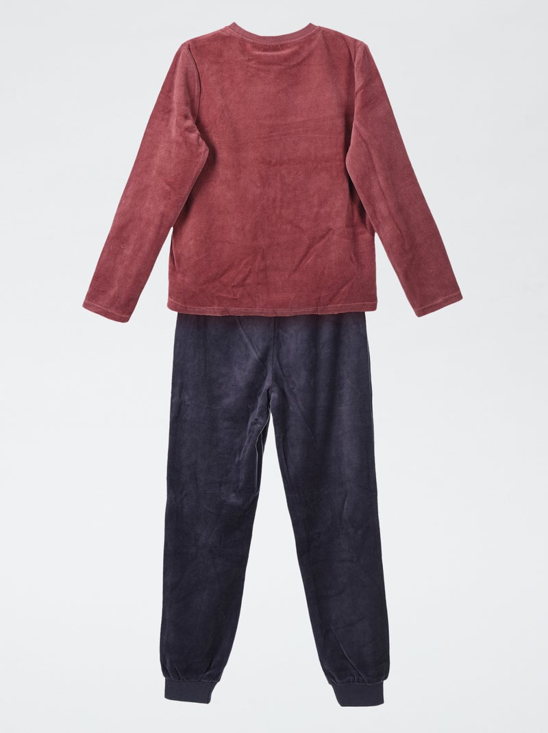 Conjunto de pijama 'Harry Potter' de algodón Rojo - Kiabi