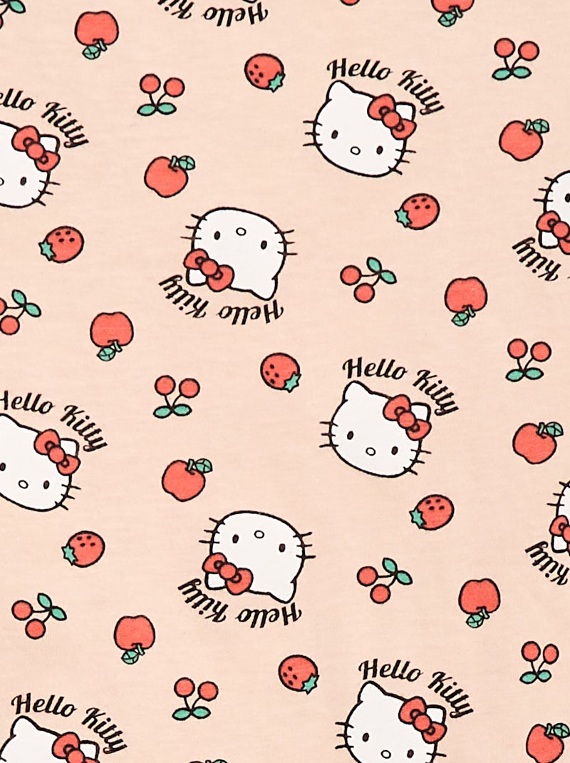 Conjunto de pijama 'Hello Kitty' - 2 piezas Beige - Kiabi