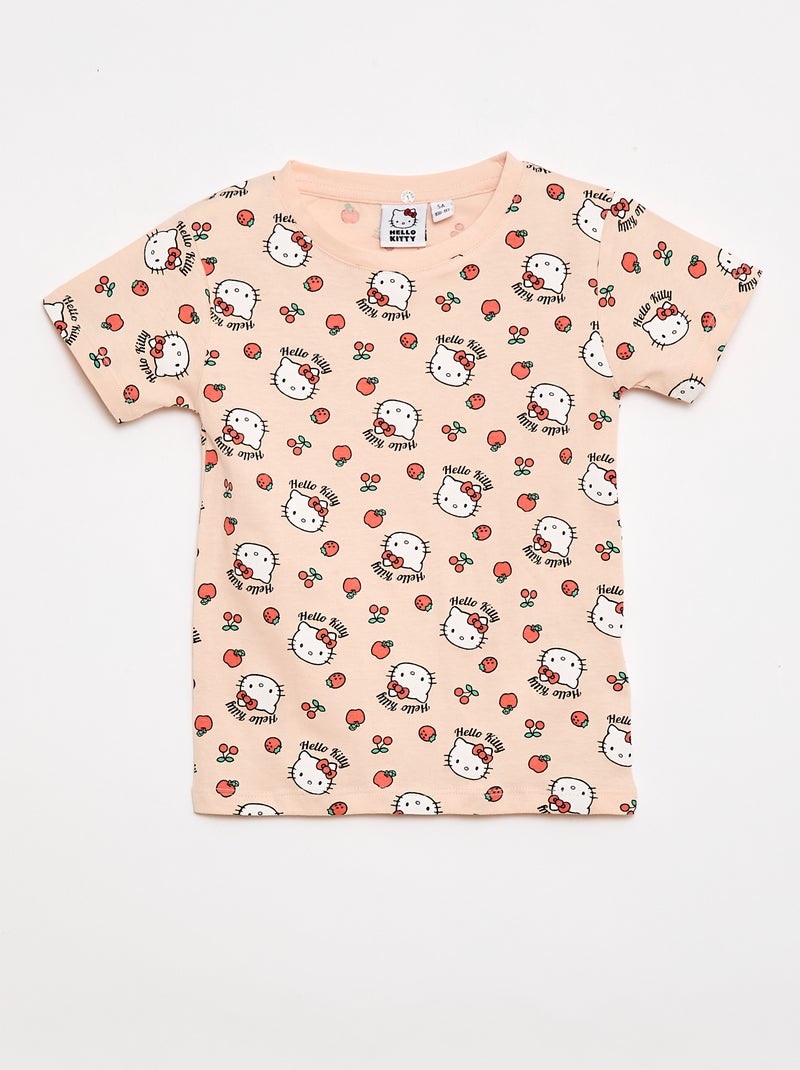 Conjunto de pijama 'Hello Kitty' - 2 piezas Beige - Kiabi