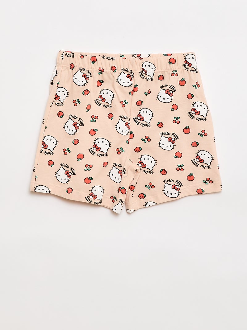 Conjunto de pijama 'Hello Kitty' - 2 piezas Beige - Kiabi