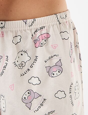 Conjunto de pijama 'Hello Kitty' - 2 piezas
