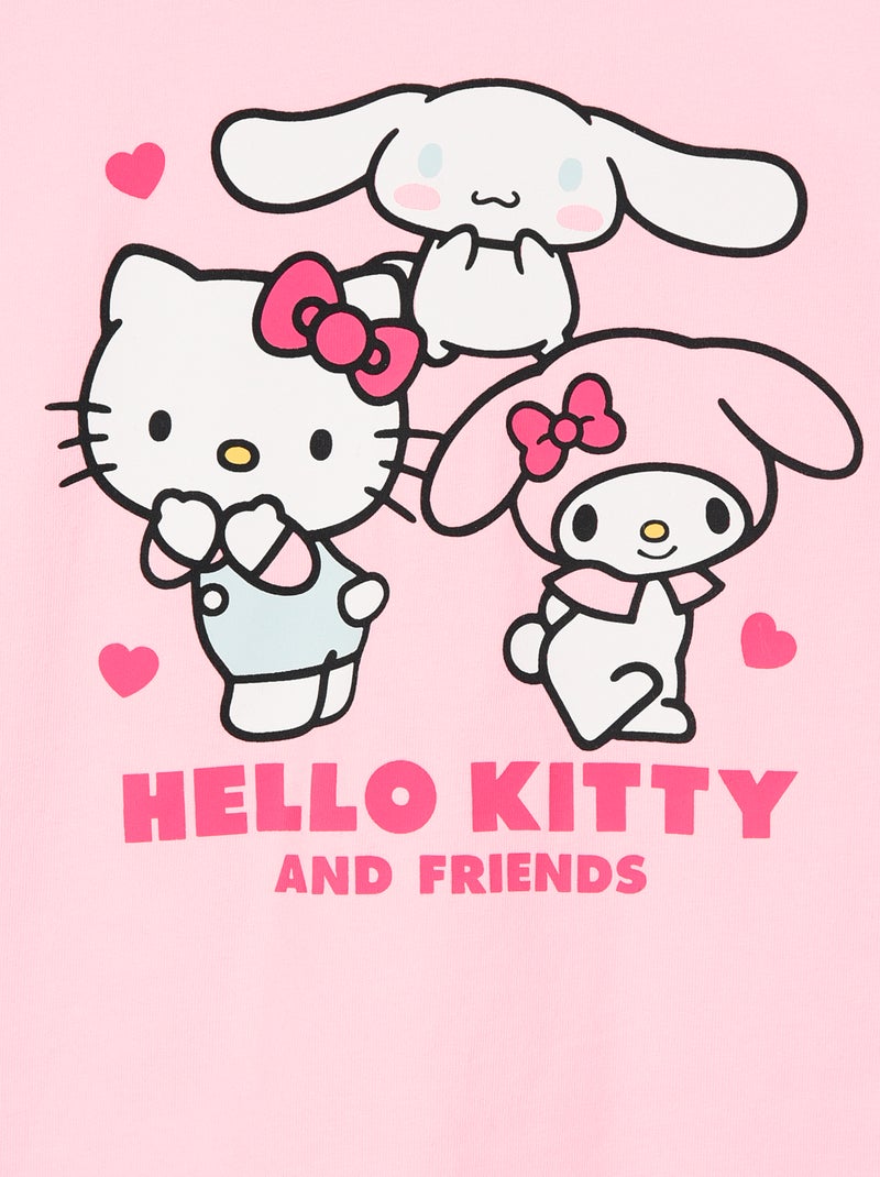 Conjunto de pijama 'Hello Kitty' de algodón Azul - Kiabi