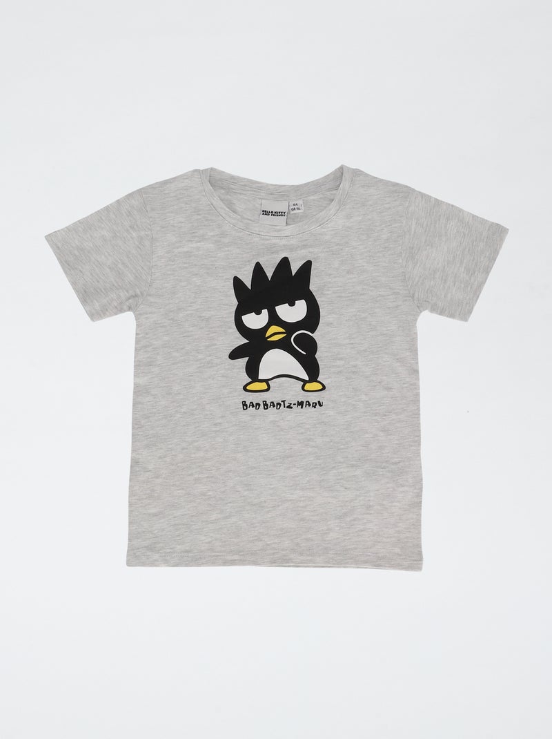 Conjunto de pijama 'Hello Kitty' de algodón Gris - Kiabi