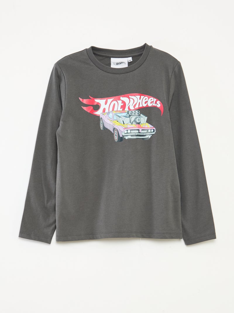 Conjunto de pijama 'Hot Wheels' camiseta + pantalón - 2 piezas Gris - Kiabi
