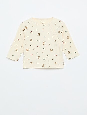 Conjunto de pijama interlock - 2 piezas