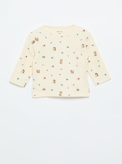 Conjunto de pijama interlock - 2 piezas - Kiabi