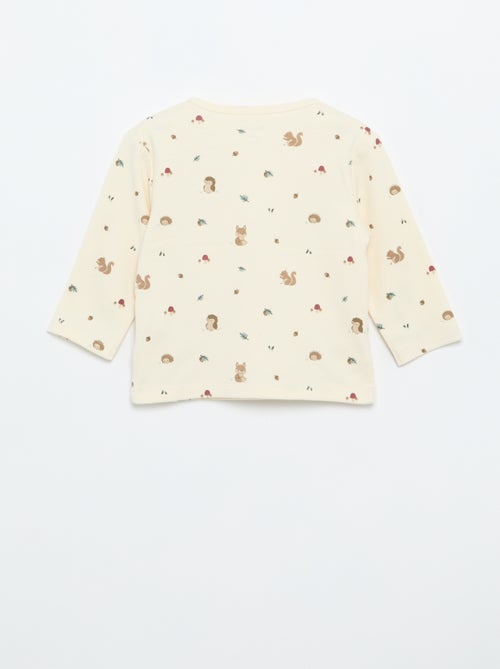 Conjunto de pijama interlock - 2 piezas - Kiabi