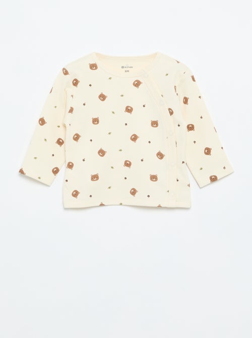 Conjunto de pijama interlock - 2 piezas - Kiabi