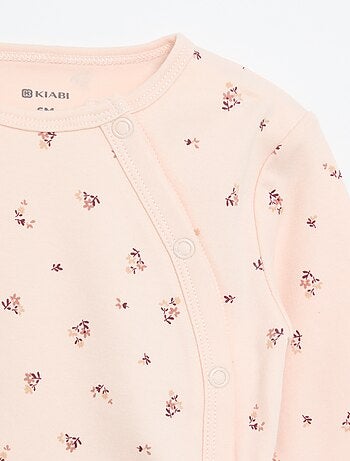 Conjunto de pijama interlock - 2 piezas