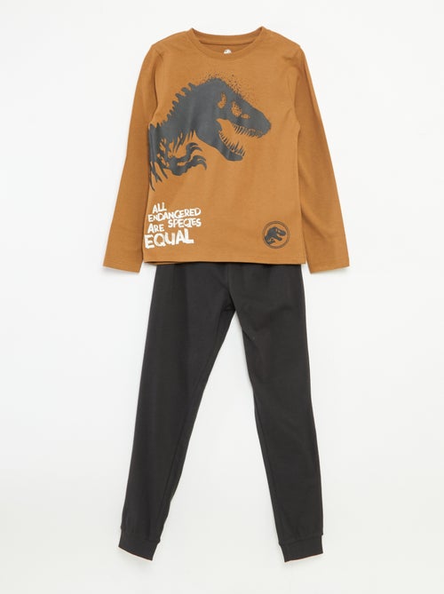 Conjunto de pijama 'Jurassic Park' camiseta + pantalón - 2 piezas - Kiabi