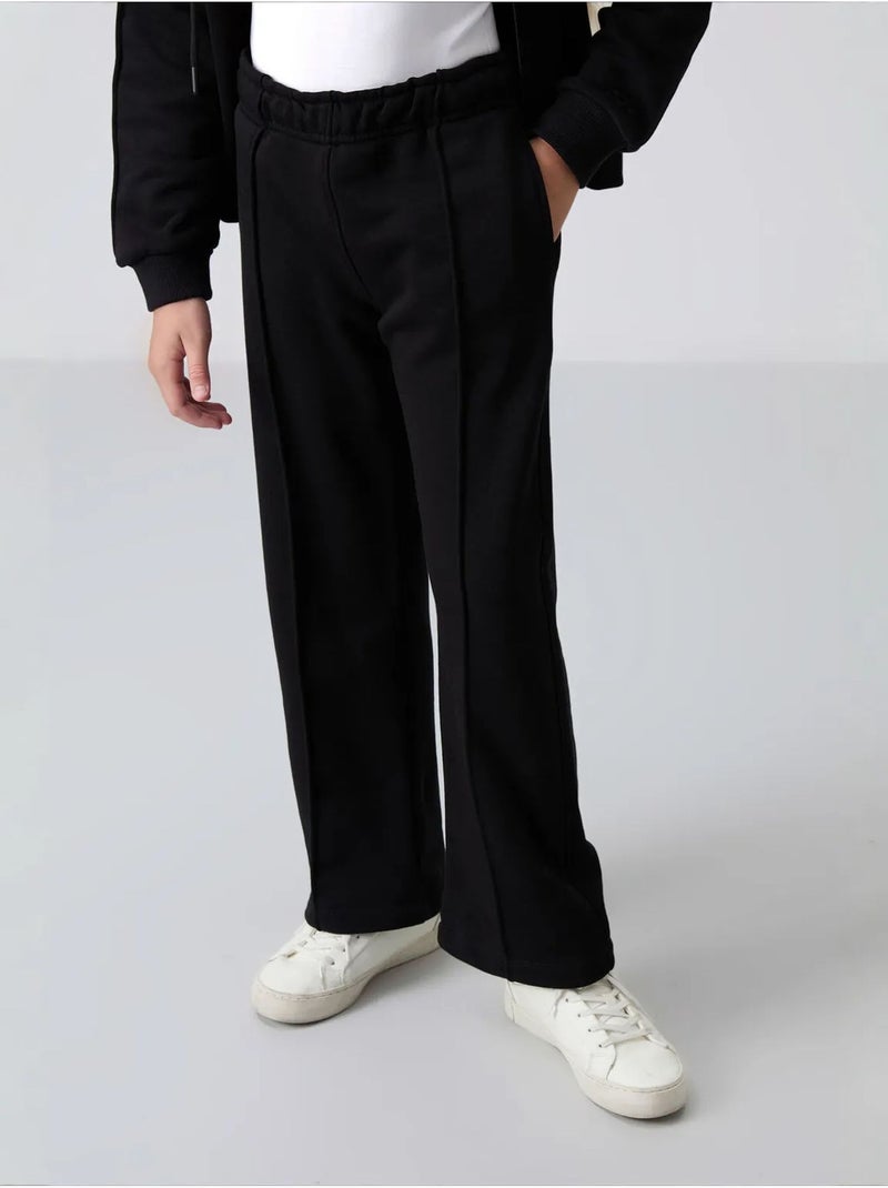 Conjunto de pijama juvenil de mezcla de algodón tommy Negro - Kiabi