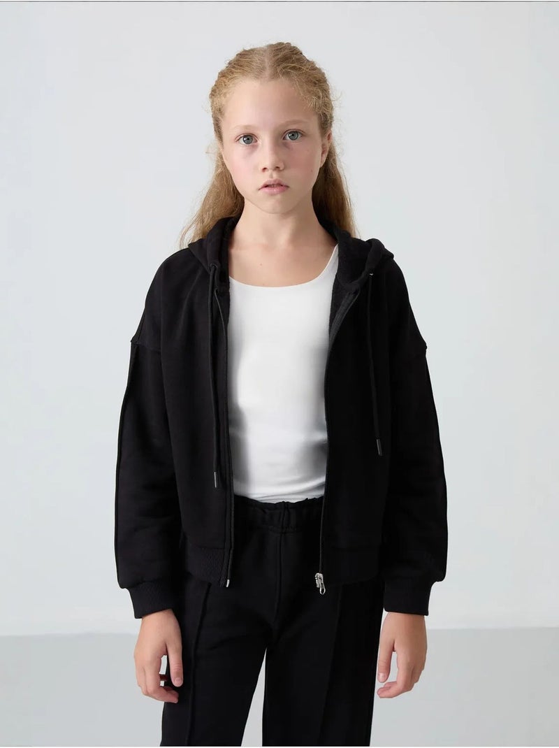 Conjunto de pijama juvenil de mezcla de algodón tommy Negro - Kiabi