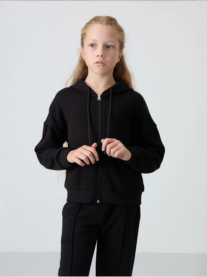 Conjunto de pijama juvenil de mezcla de algodón tommy Negro - Kiabi