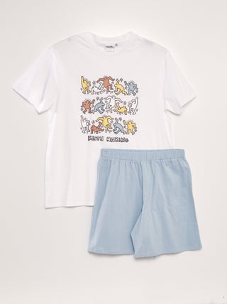 Conjunto de pijama 'Keith Haring' - 2 piezas