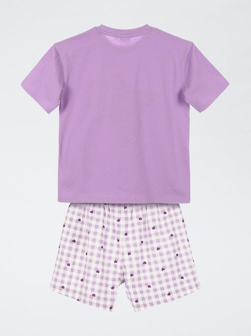 Conjunto de pijama 'Kuromi' de algodón - Kiabi