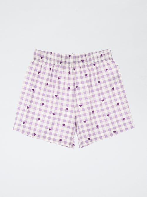 Conjunto de pijama 'Kuromi' de algodón - Kiabi