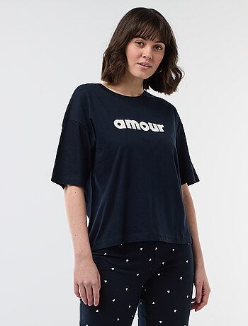 Conjunto de pijama largo - 2 piezas