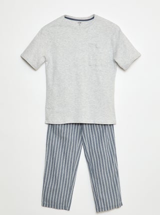 Conjunto de pijama largo - 2 piezas