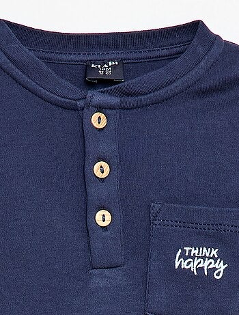 Conjunto de pijama largo - 2 piezas