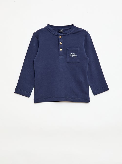 Conjunto de pijama largo - 2 piezas - Kiabi