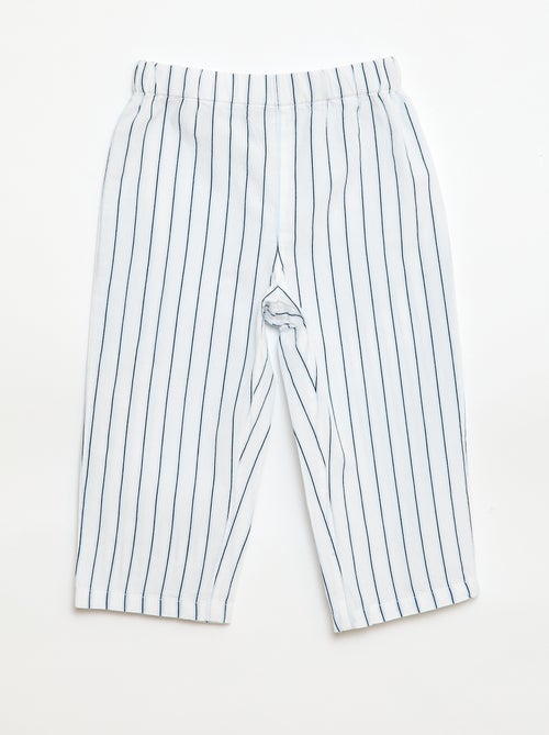 Conjunto de pijama largo - 2 piezas - Kiabi