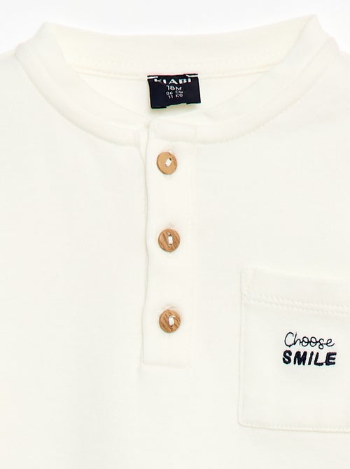 Conjunto de pijama largo - 2 piezas - Kiabi