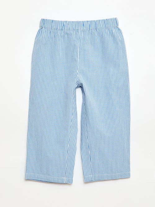 Conjunto de pijama largo - 2 piezas - Kiabi