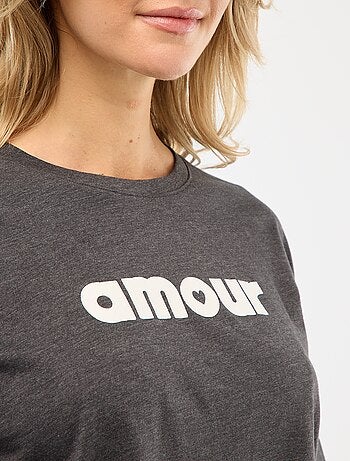 Conjunto de pijama largo - 2 piezas