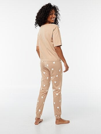Conjunto de pijama largo - 2 piezas